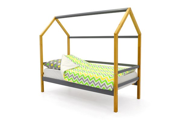 Детская кровать-домик Svogen цвет дерево-графит (Бельмарко)
