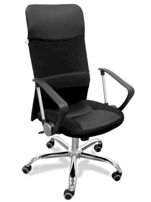 Кресло компьютерное Астра А люкс РС900 топ хром (Мирэй Групп)